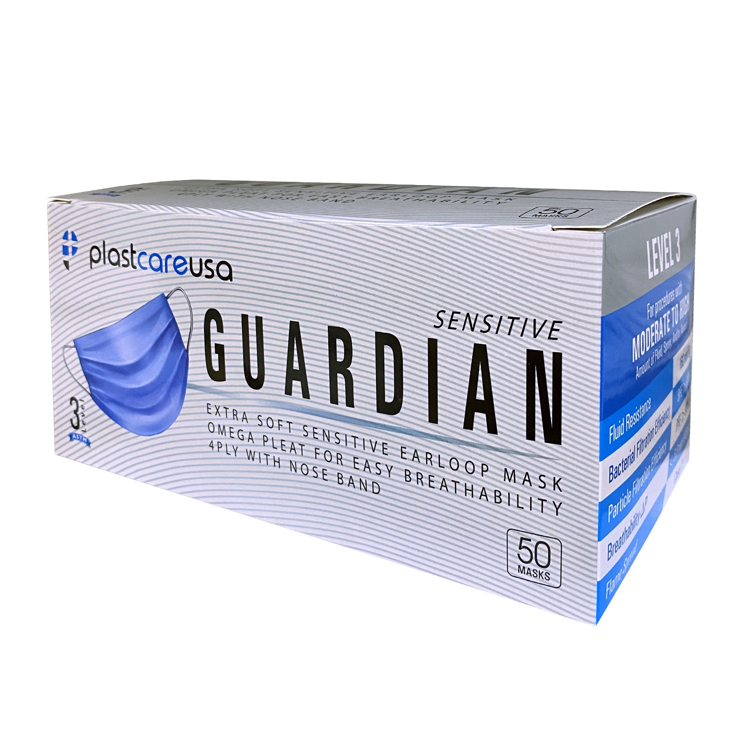 4-Ply ASTM Level3 Disposable Surgical Masks - Image 5